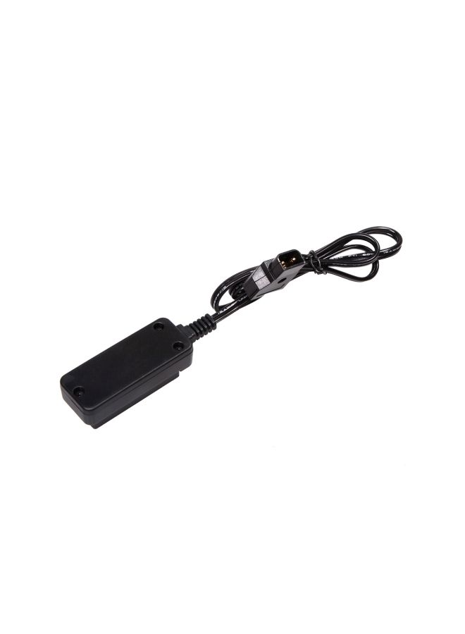 NIBEMINENT Male D-Tap B Type Power Tap To 4 Female P-Tap Hub Adapter Black  - Image 5