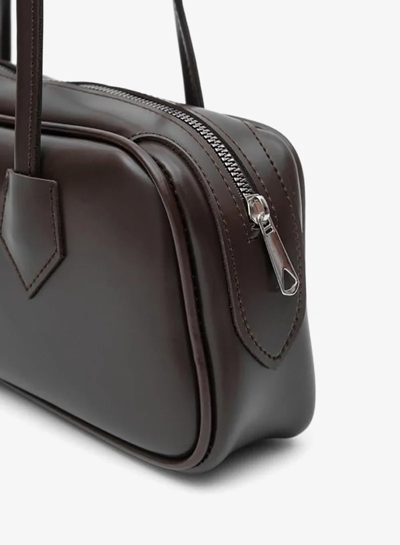 Shule Bags  Boheme Vintage Baget Bag Dark Coffee. for Women | Best Price UAE