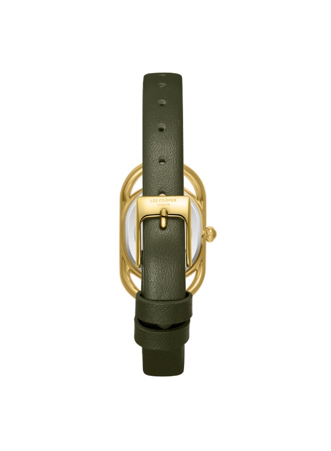 لي كوبر ساعة جلد نسائية بعقارب . -  مم - Image 4
