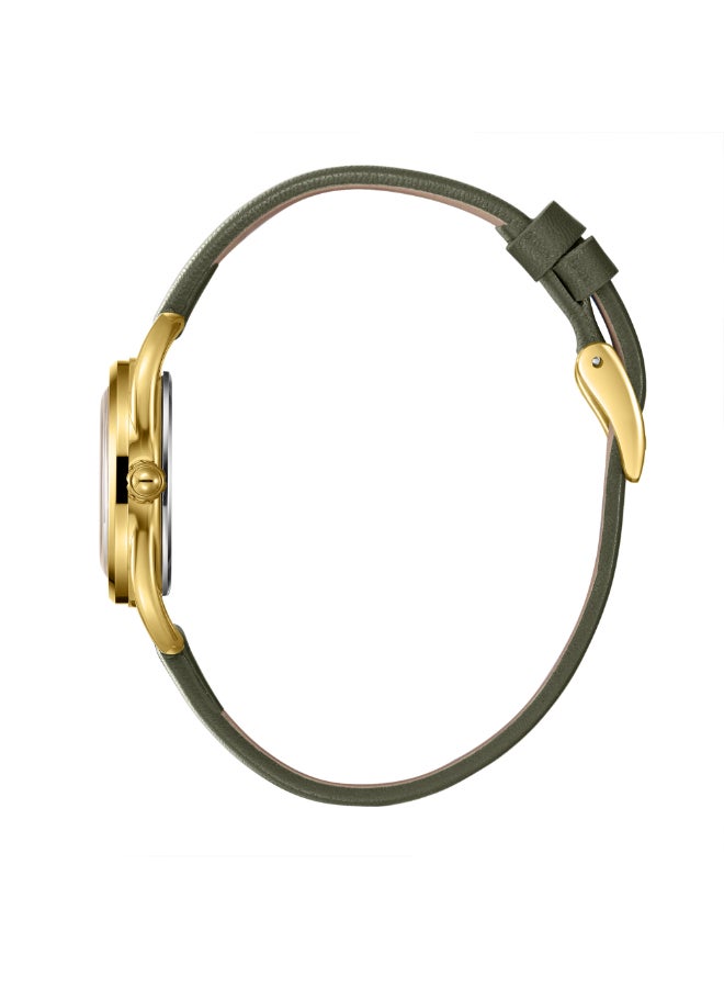 لي كوبر ساعة جلد نسائية بعقارب . -  مم - Image 3