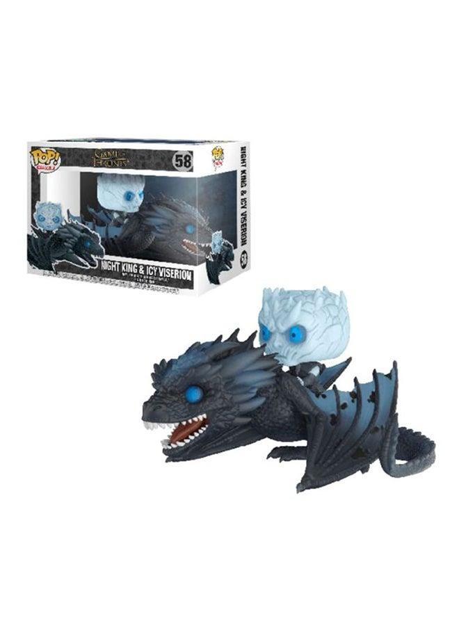 Game Of Thrones - Night King And Icy Viserion On Dragon Pop Action Figure 42.8 x 27.1 21.5cm - Image 1