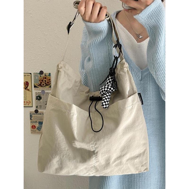 Large Capacity Bag Women'S Crossbody Ins Style Fashionable Casual Shoulder Cloth Bag All-Match Commuter Student Class Bag - Image 1