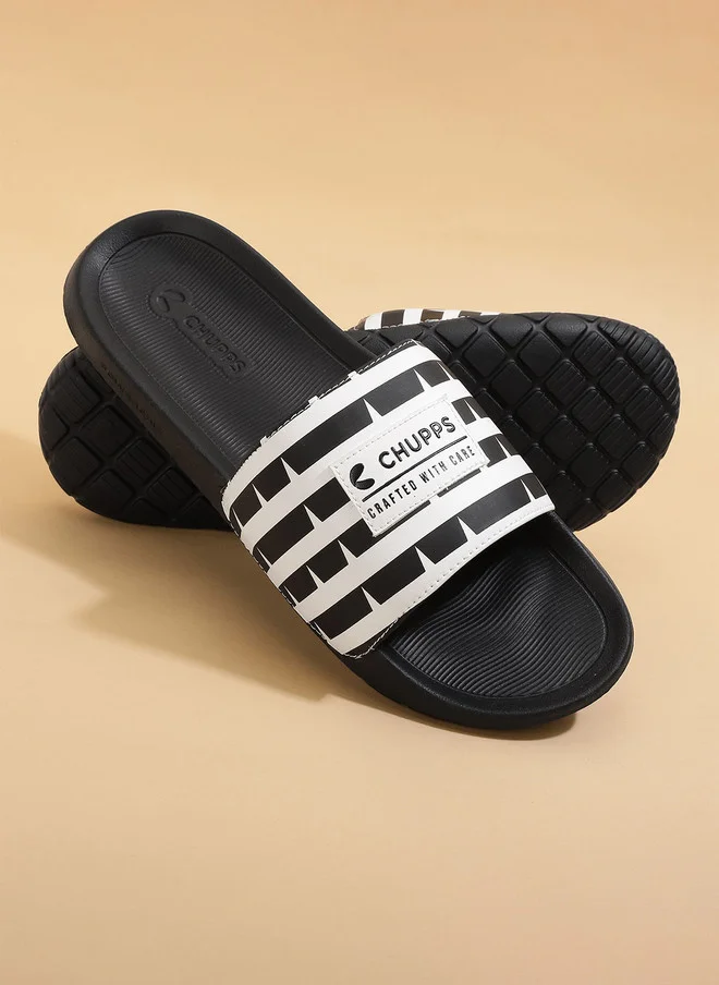 تشيبس CHUPPS Notch Men Printed Slip-On Sliders