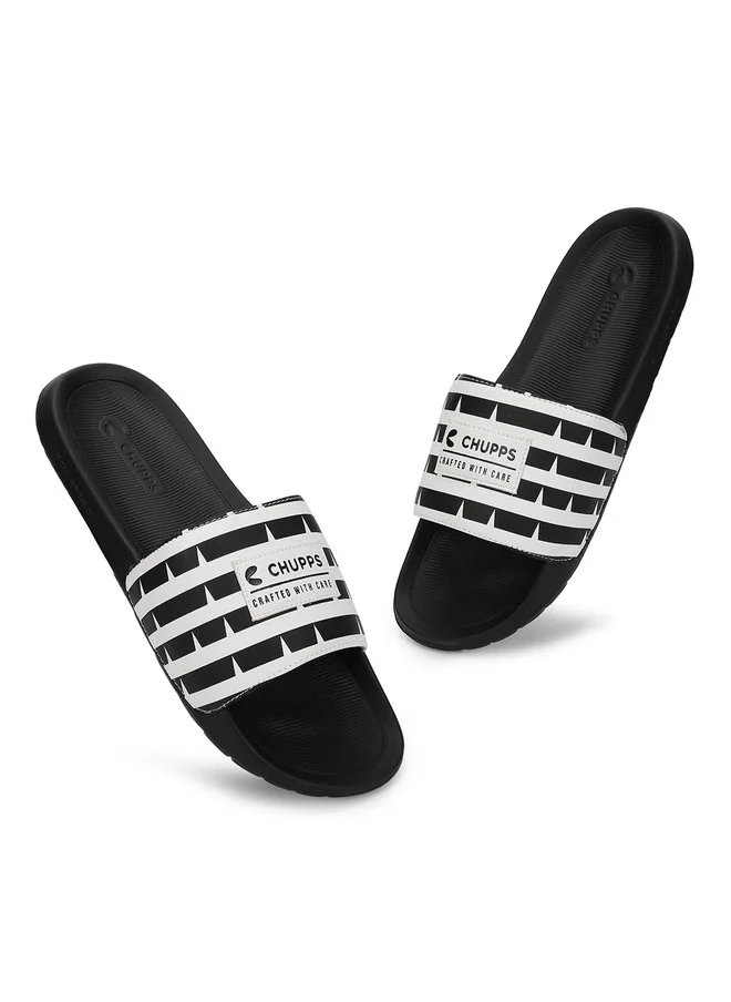 تشيبس CHUPPS Notch Men Printed Slip-On Sliders