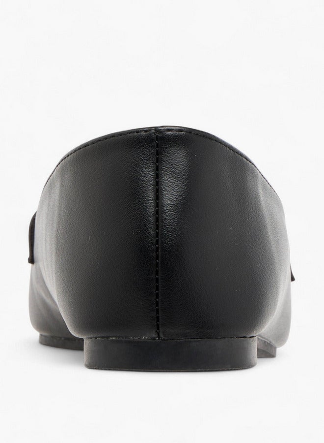 Flora Bella By Shoexpress Metal Accent Slip-On Loafers - Image 5