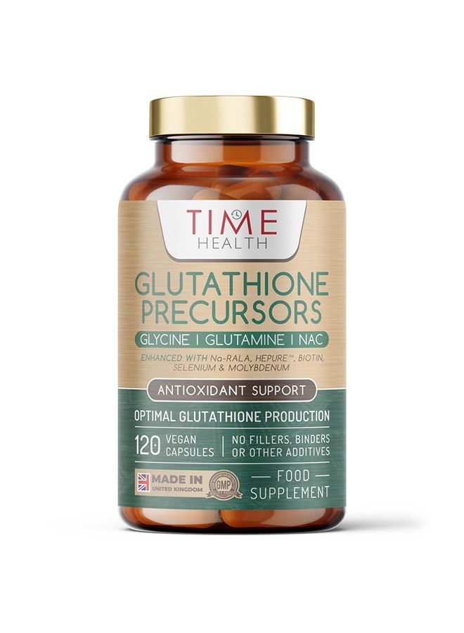 precursors for glutathione Glutathione Precursors - Tri-Peptide Formula Glycine, Glutamine & NAC -  Enhanced with Na-RALA, Biotin, Selenium, Molybdenum & HEPURE™ main image 1