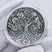 Rumkou Inspirational Coins Tree of Life Challenge Coin Motivational Quote Artistic Design - Image 4