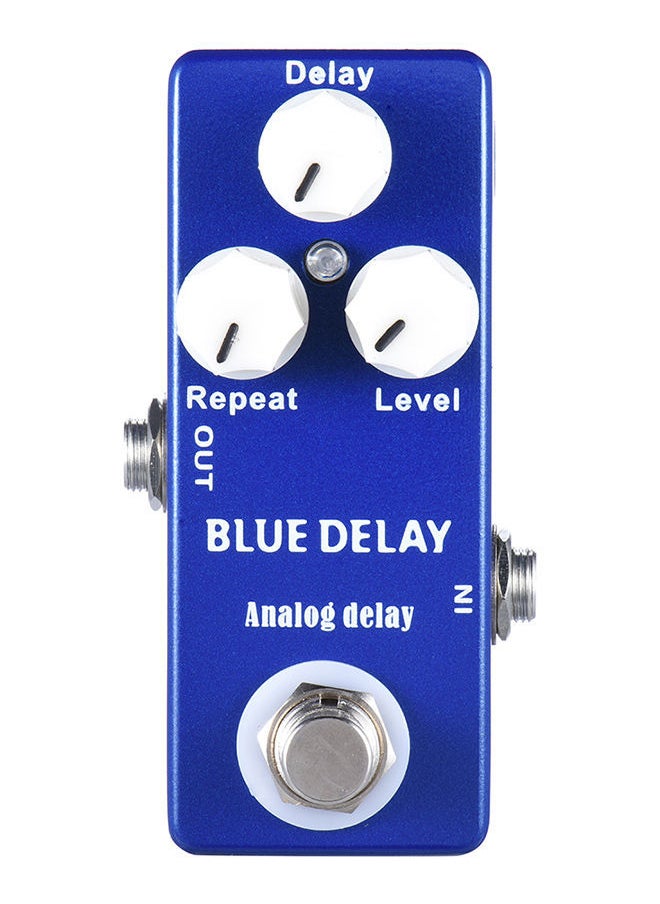 NIBEMINENT Blue Delay Mini Analog Guitar Pedal Effect  - Image 1