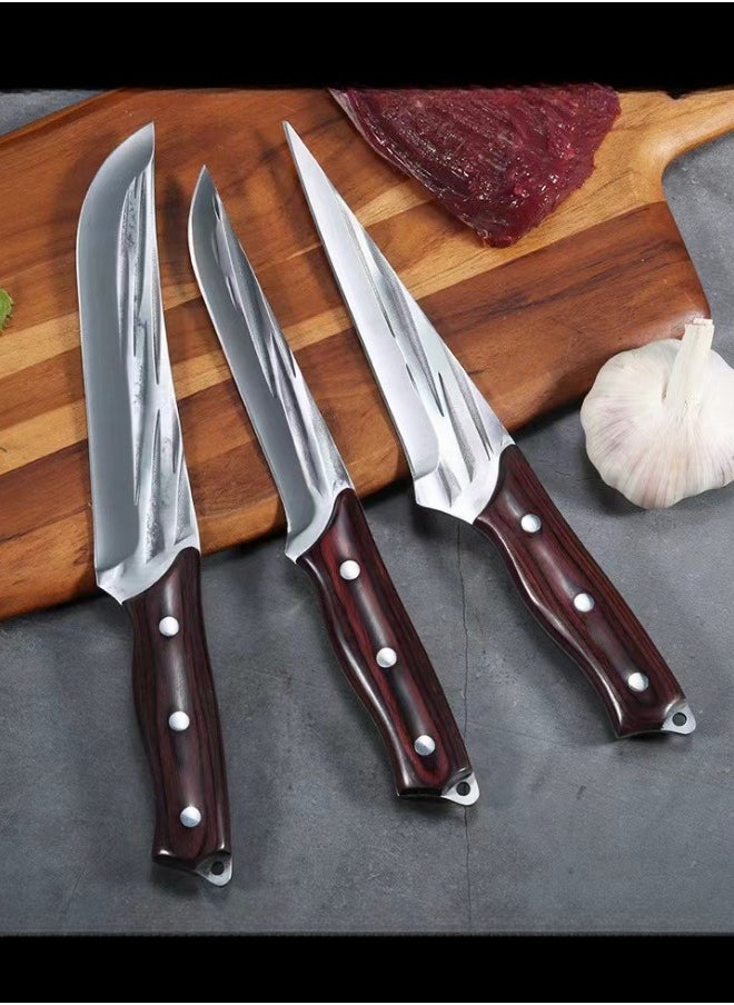 Browning - Stainless Steel Forged Boning Knife Butcher Knife Chef Knife Slaughter Cattle and Sheep Meat Cutting Knife - Image 1