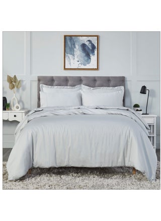 Comforter Set 7-Pieces Double Size Hotel Style All Season Cotton Rich Bedding Set With Removable Cover And Down Alternative Filling, Grey - pzsku/Z7AEEDF8A1533D4D242F2Z/45/_/1684745857/7d533d35-5de3-4002-9eac-6e8a167e9b03