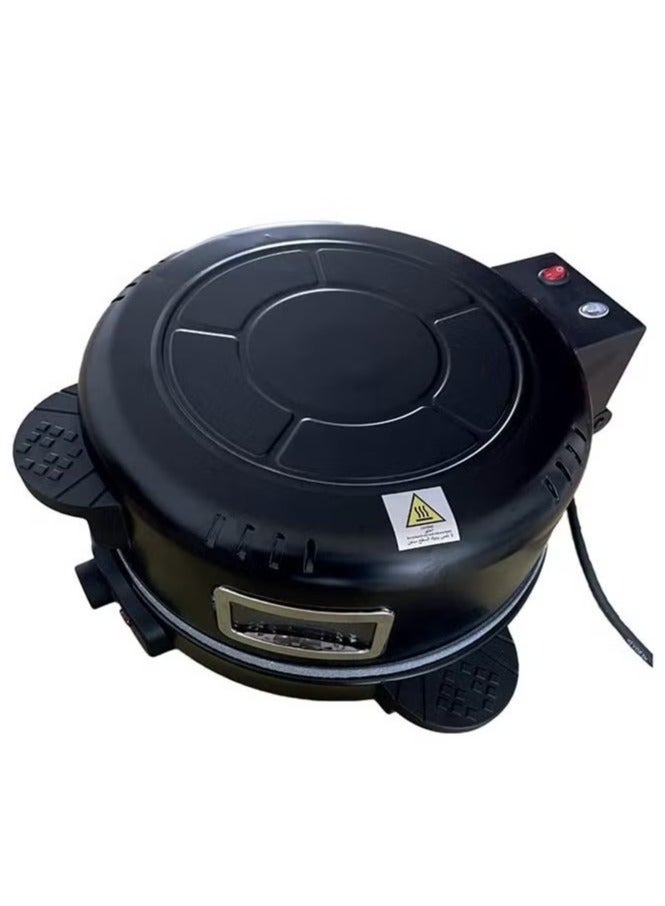 Denx Professional Electric Bread and Pizza Maker, 1 Piece, 2200 Watt, Black - Image 1