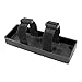 Share Goo 1Pcs ShareGoo Plastic RC Car Battery Tray Case for 2S Lithium 72V NiMH Battery Compatible with Axial SCX10 RC4WD D90 Traxxas TRX4 110 RC Car Black - Image 2