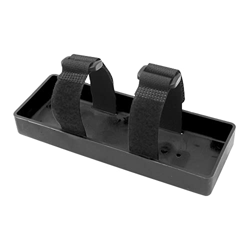 Share Goo 1Pcs ShareGoo Plastic RC Car Battery Tray Case for 2S Lithium 72V NiMH Battery Compatible with Axial SCX10 RC4WD D90 Traxxas TRX4 110 RC Car Black - Image 1
