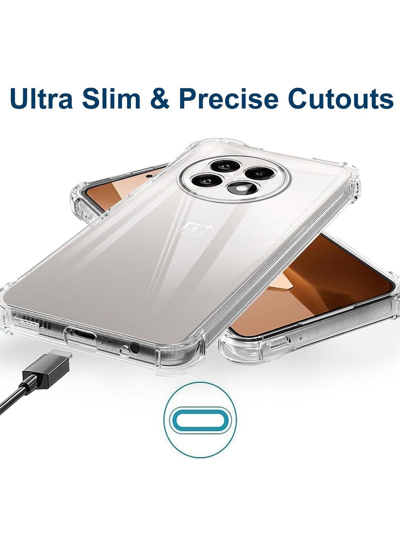 Case for OnePlus 13R 5G Case Cover Soft Clear TPU Case Lightweight Shock Protective Cover with Camera Protection Designed for 1 + 13R 5G - Image 4