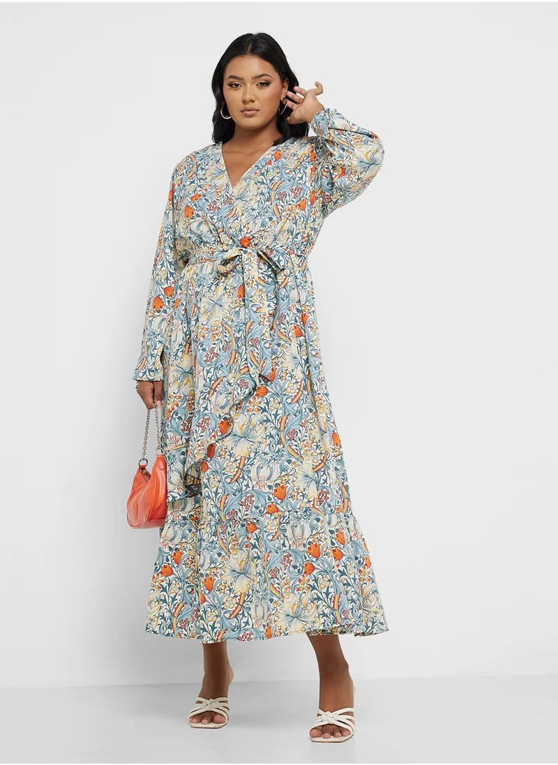 ايلا بلس Floral Print Dress