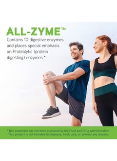 Davinci Labs All-Zyme - Dietary Supplement to Support Digestive Tract Function and Nutrient Absorption - with Calcium, Pepsin, Bromelain, Papain, Pancreatin and More - Gluten-Free - 90 Tablets  - Image 3