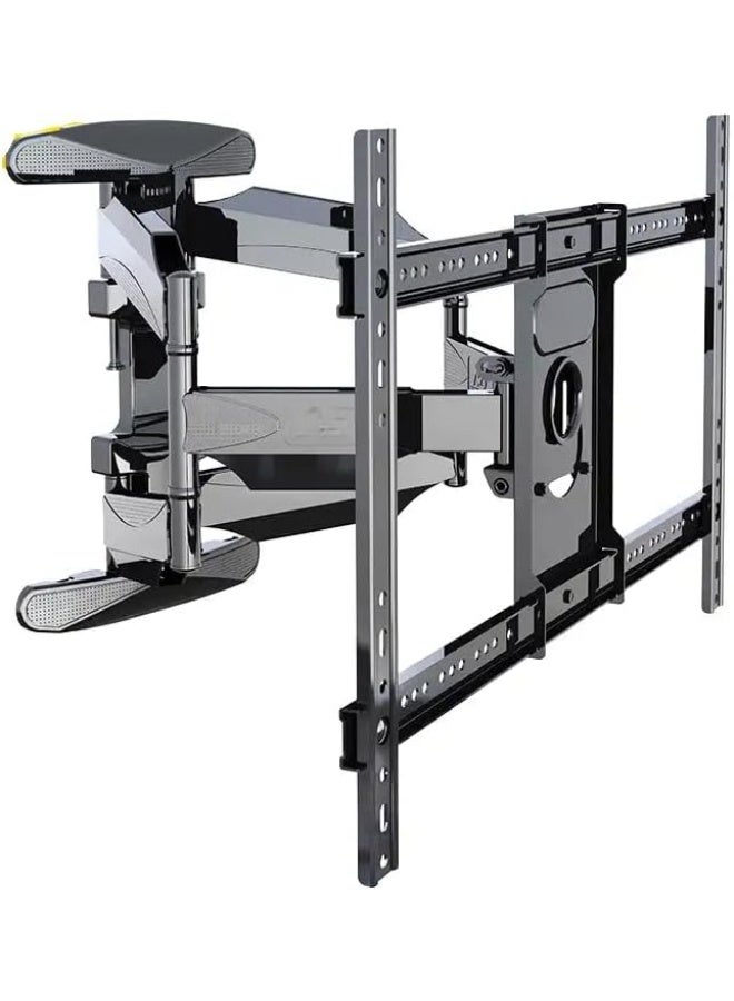 Wall Mount TV Stand P65 – Full Motion Dual Arm Bracket for 55–85 Inch Flat & Curved Screens, Heavy Duty Wall Mount Holds up to 68kg with 140° Swivel - Image 1