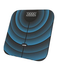 Smart Scale – 19 Body Parameters, Heart Rate Monitoring, and AI-Powered Health Insights – Multi-User Management and Goal Setting – Black