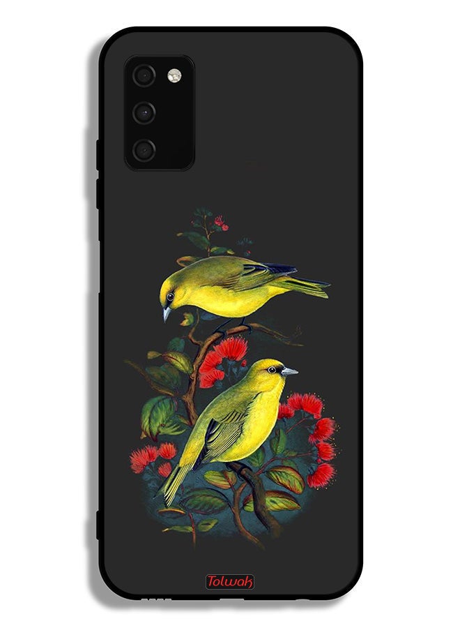 Tolwak Samsung Galaxy A03s Protective Case Cover Birds - Image 1