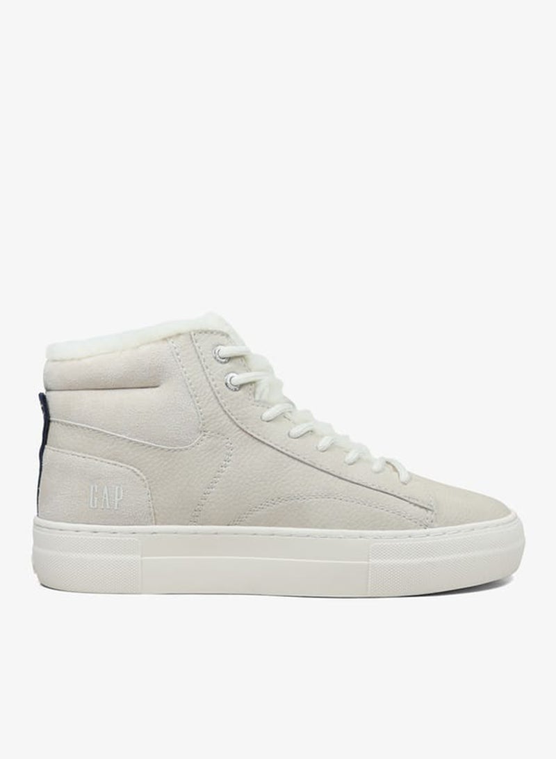 GAP Women's High Top Lace-Up Sneakers - Image 1