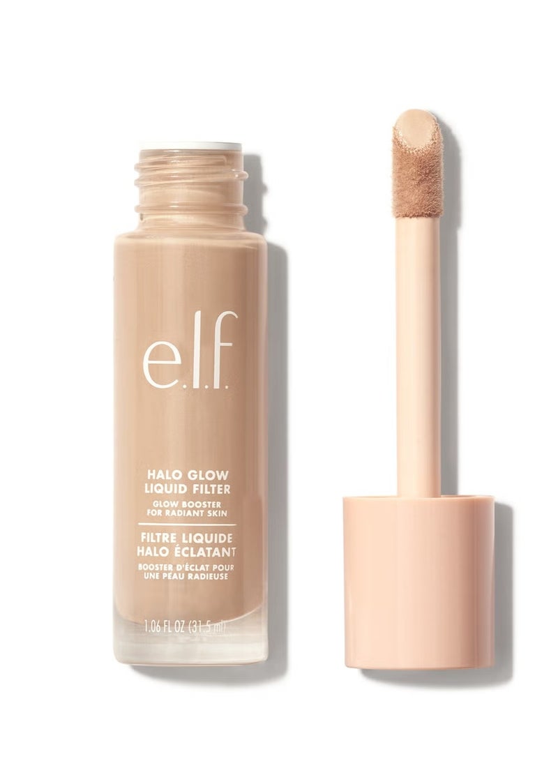 إلف فلتر سائل هالو جلو، معزز للبشرة للحصول على مظهر متوهج وناعم، غني بحمض الهيالورونيك، نباتي 4 متوسط - Image 1
