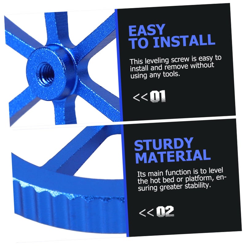 3D Printer Bed Leveling Tool Kit with Screws and Nuts Easy Installation for Precision Printing - Image 4
