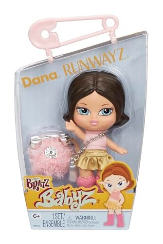 Bratz Babyz Runwayz Dana Collectible Fashion Doll with Real Fashions - Image 1