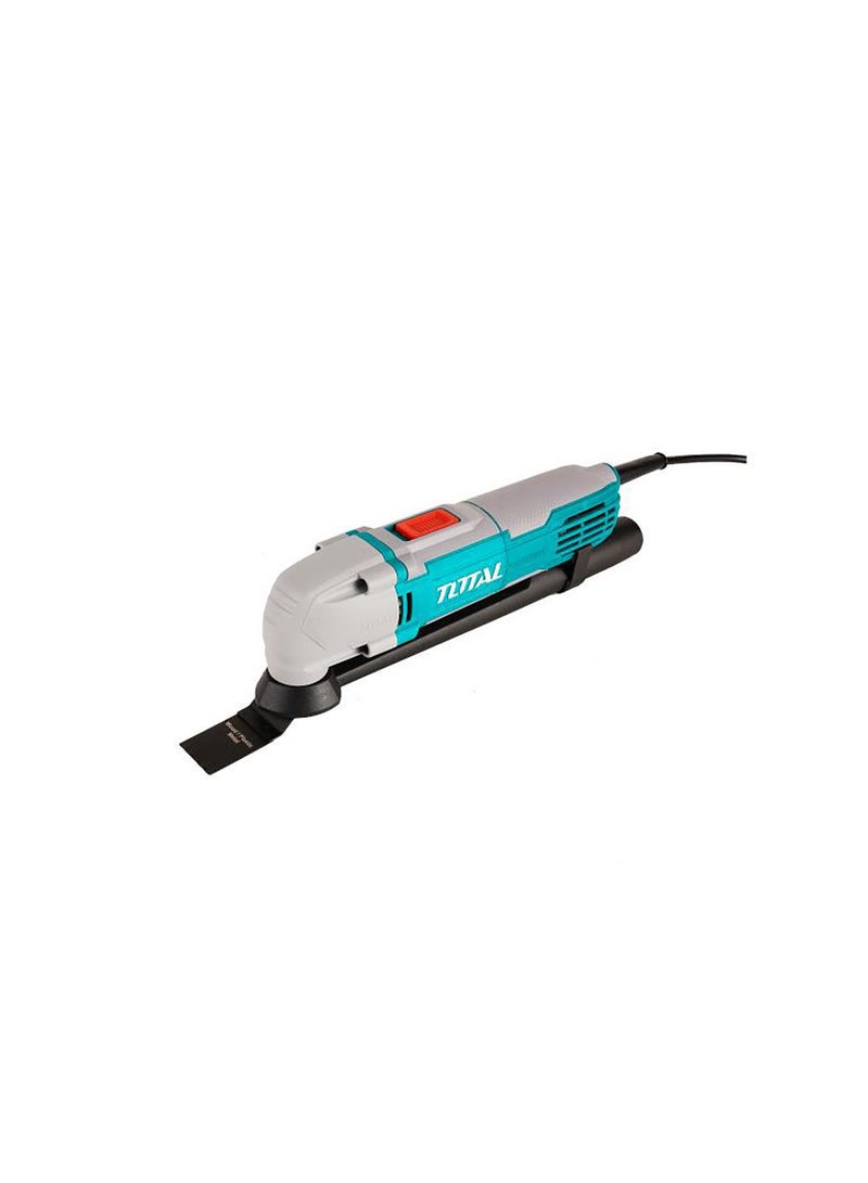 TOTAL 300W Multi-Function Oscillating Tool - Variable Speed 20000RPM Power Multi-Tool with Scraper, Wood Blade, Segment Saw & Sanding Pad - TS3006 - Image 5