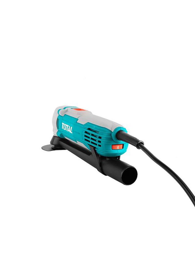 TOTAL 300W Multi-Function Oscillating Tool - Variable Speed 20000RPM Power Multi-Tool with Scraper, Wood Blade, Segment Saw & Sanding Pad - TS3006 - Image 4