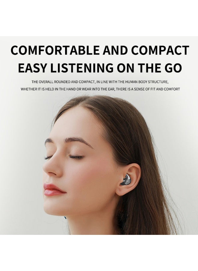 Bluetooth Wireless Earphones In-Ear Long-Lasting Long-Wearing Pain-Free Mini  White  Color - Image 3