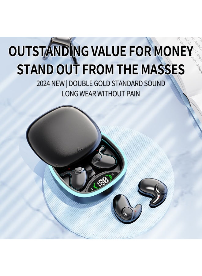 Bluetooth Wireless Earphones In-Ear Long-Lasting Long-Wearing Pain-Free Mini  White  Color - Image 2