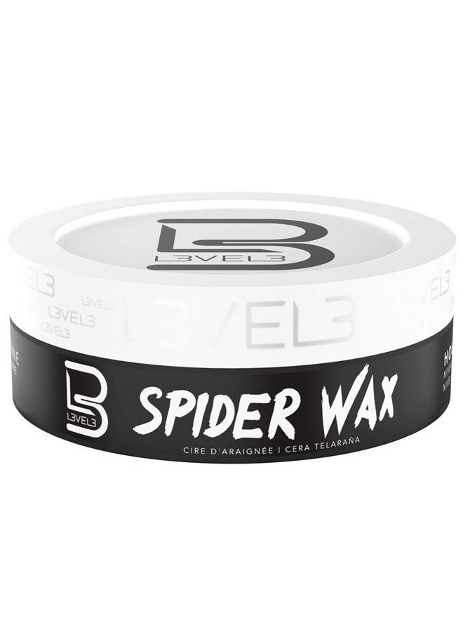 L3 - Level 3 Spider Wax - Long Lasting and Strong Hold Improve your Hair Volume and Texture - Level Three Hair Wax for Men (150 ML, Spider Wax) - Image 1