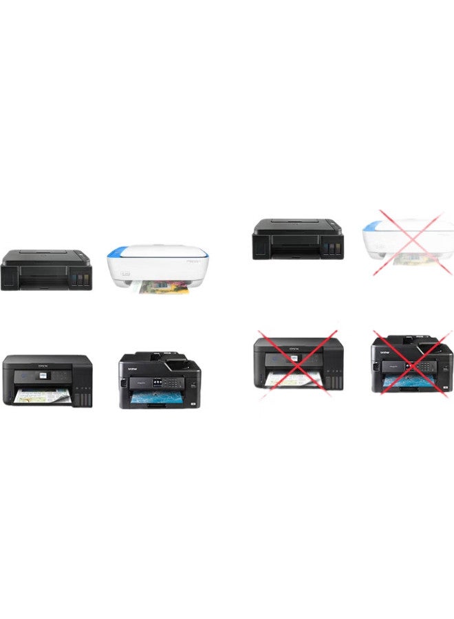 Huiwei ورق صور 6 بوصة، سطح لامع عالي، ورق طباعة صور، ورق طباعة صور ملون بالحبر النفاث، ورق صور لامع 6 بوصة/4R، 100 ورقة/عبوة (معبأة في صندوق) - Image 2