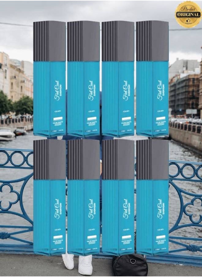 Uf 8 Pieces Feel Cool For Men Perfume EDT 100ML  - Image 1