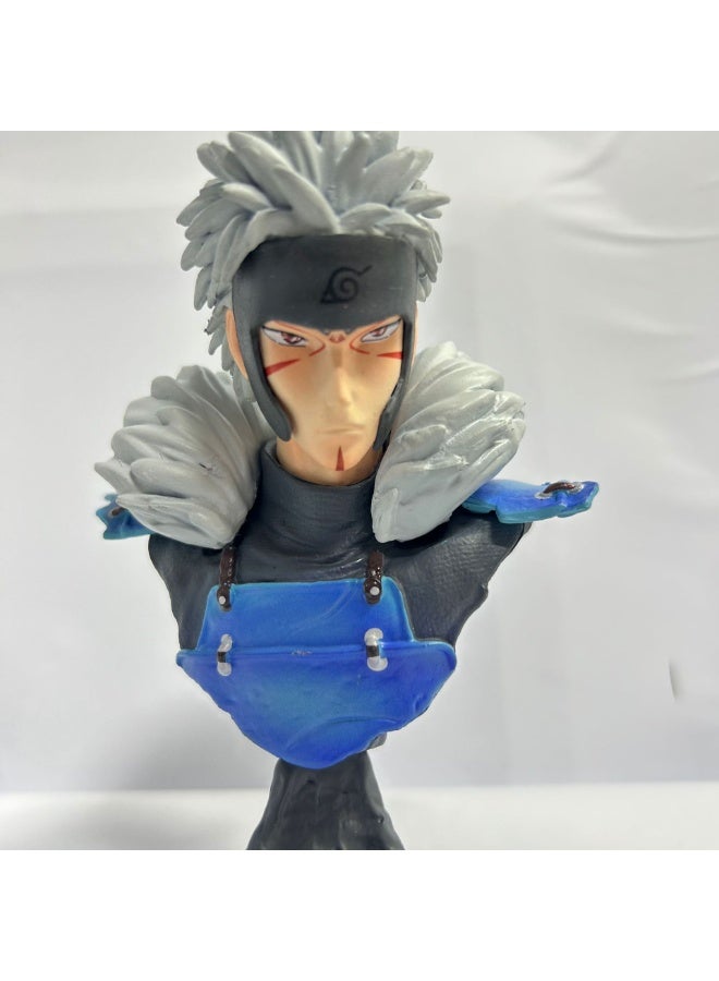 Naruto Tobirama Senju Bust, Trendy Anime Memorial Figure Model, Decoration Gift - Image 1