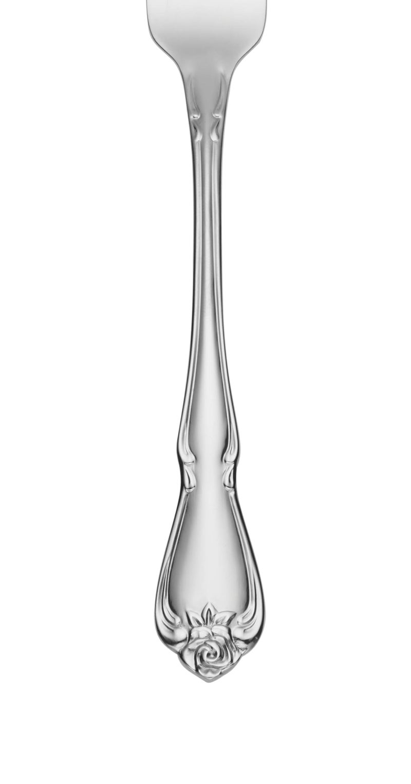 Oneida True Rose 45 Piece Everyday Flatware, Service for 8, 18/0 Stainless Steel, Silverware Set, Silver - Image 4