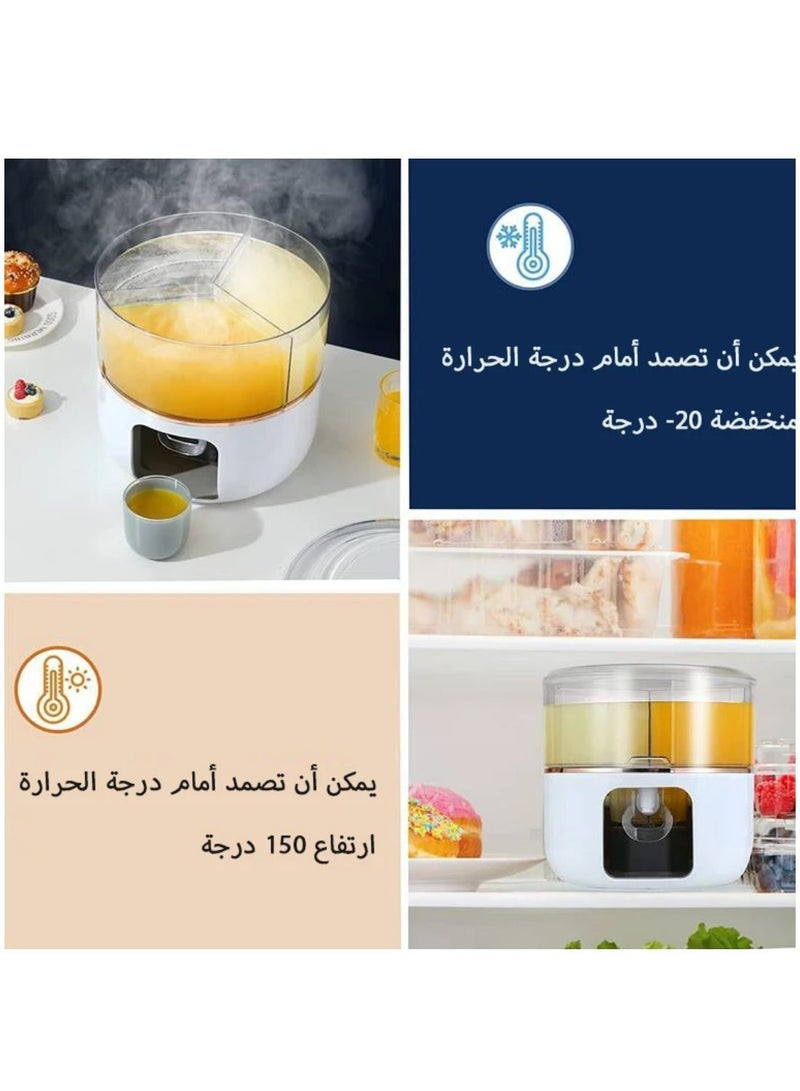 Fashion Rotating Beverage Dispenser for Home Fruit Juice Drink 1.7L Per Tank Rotating Cold Beverage Dispensers - Image 4