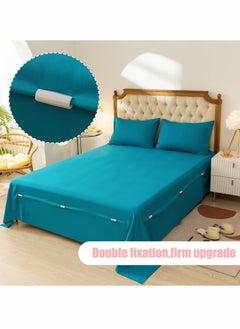 Y&D Bed Sheet Clip Fasteners Holder Non- Slip Elastic Mattress Corner Clips for Full Size (24pcs, White)  - Image 3