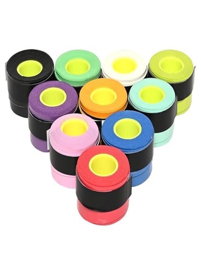 HYORTS Racket Grip Anti Slip Perforated Super Absorbent Overgrip Pack -10 - Image 2