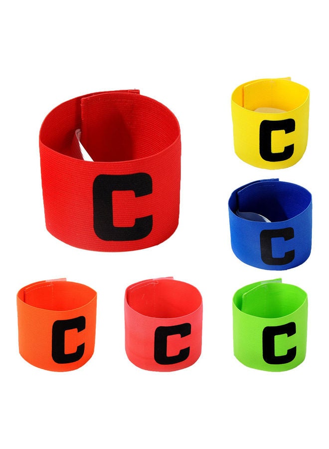 Generic Adjustable Soccer Basketball Player Captain C Mark Armbands Elastic Sticker 20 x 10 x 20cm 20 x 10 x 20cm - Image 5