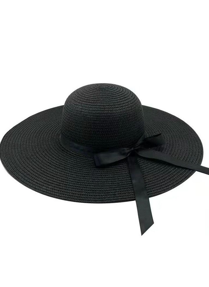 KUYING - New Big Eave Road Flying Straw Hat Foldable Sun Visor - Image 1