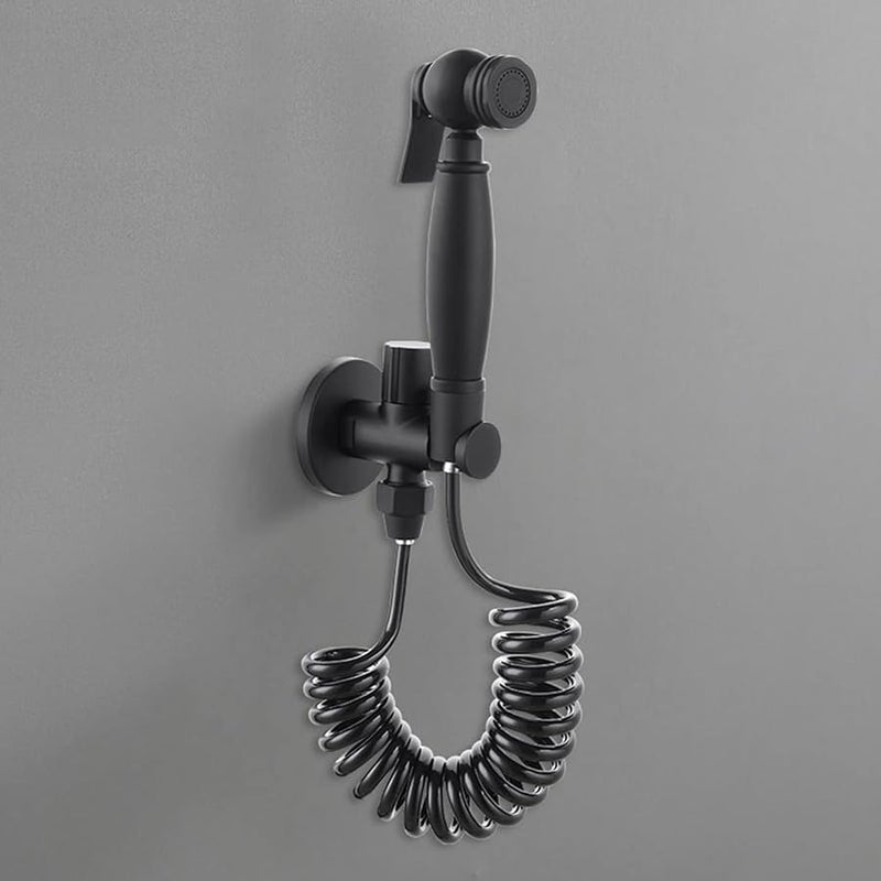 Brass Handheld Sprayer Attachment with 3m Hose for Toilet Diaper Pet Washing - Image 3