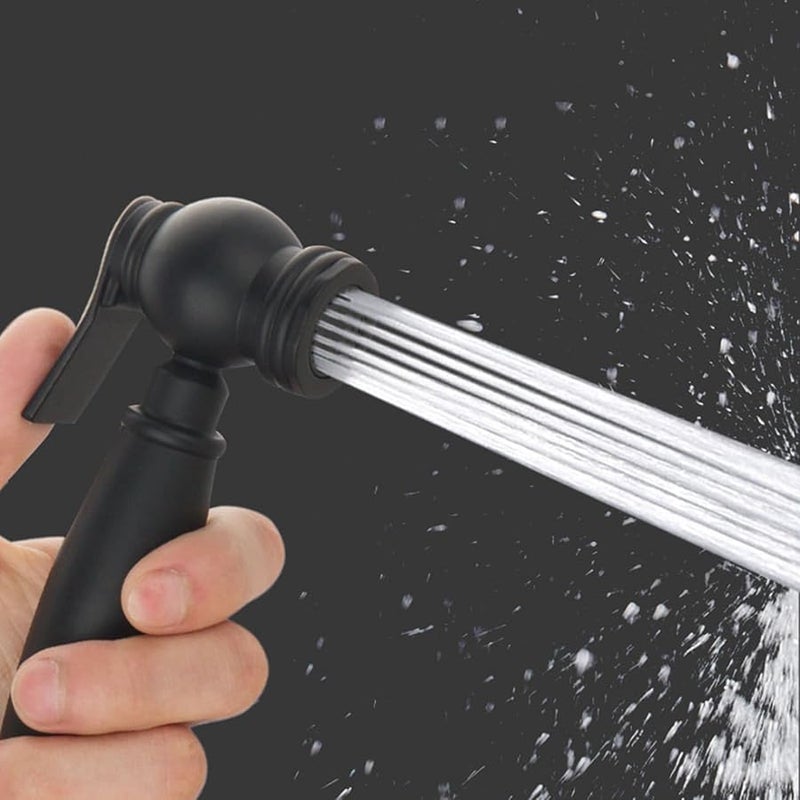 Brass Handheld Sprayer Attachment with 3m Hose for Toilet Diaper Pet Washing - Image 4