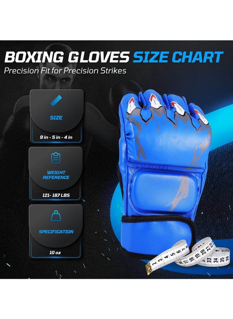 PYC Boxing Gloves Fingerless MMA Gloves UFC Boxing Fight Gloves for Sanda Sparring Punching Bag Training  - Image 5