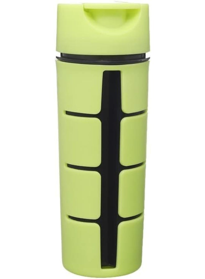 Spaceshoop Phone Holder Water Bottle 600ml (Green) - Image 1