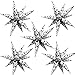 ZAKVOOR 60 Pcs Star Balloons 12 Spike Foil Party Decoration Balloons for Christmas New Year Eve Birthday Spot - Image 3