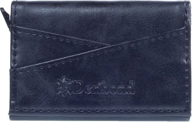 ديريبوند Automatic Mechanism Crazy Leather Men's Card Holder