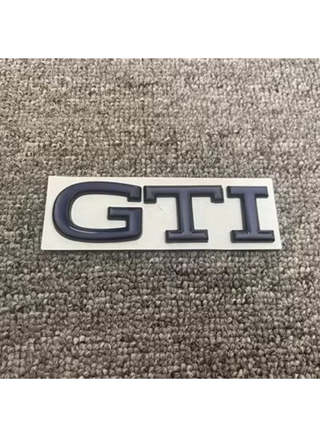 مناسب لسيارة فولكسفاغن جولف 7 و 7.5 - شعار جديد لسيارات GTI و GTE و GTD - ملصقات خلفية للسيارة - ملصقات حروف - ملصقات سيارات