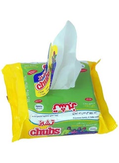 Chubs Baby Wipes Travel Pack Shea Butter & Almond Oil 40 Pcs Pack  - Image 2