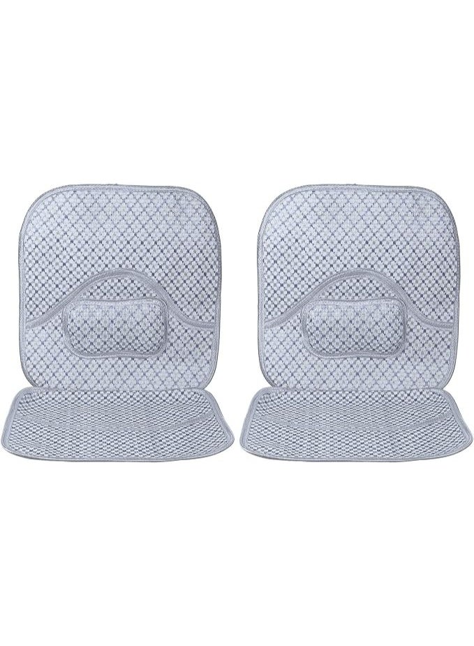 Car Seat Support Cushion with Breathable Linen Fabric, Ergonomic Seat Pad for Enhanced Driving Comfort, Everyday Use and Universal Fit - Image 1